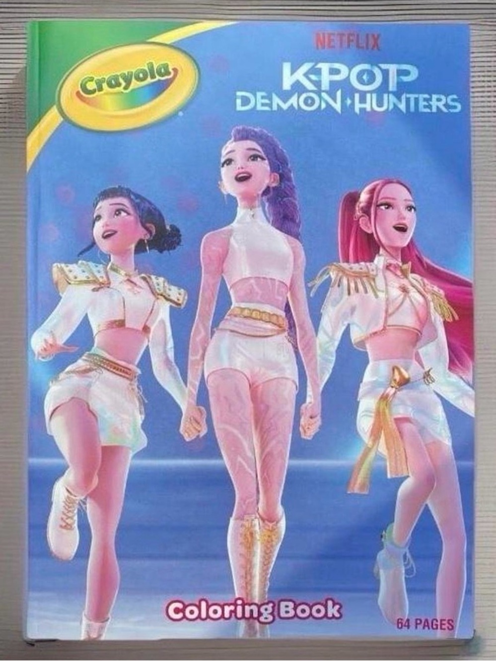 Crayola K-Pop Demon Hunters Coloring Book